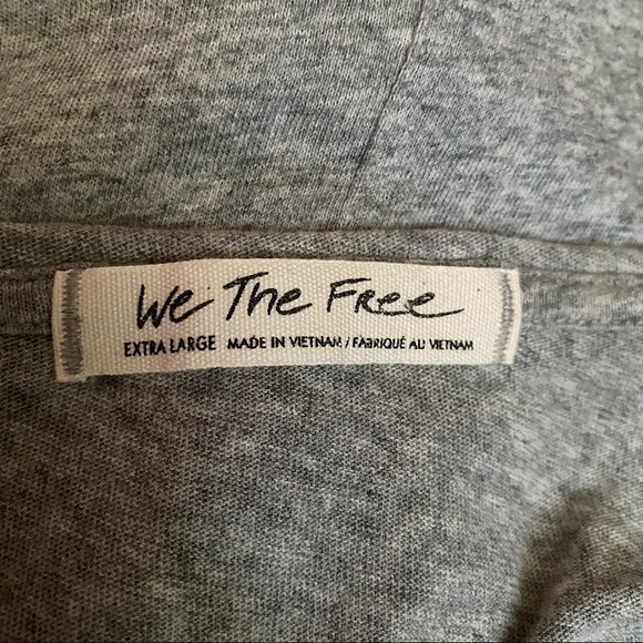 We The Free | Dreamy Tank Top Size XL Gray Sleeveless Free People - Picture 5 of 7